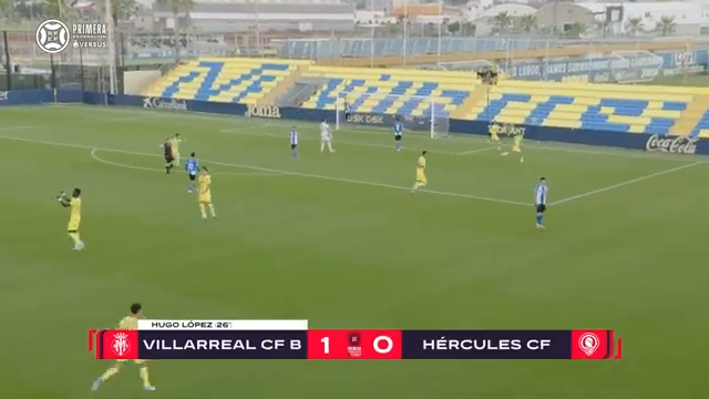 Un partido marcado por la falta de pegada del Hércules