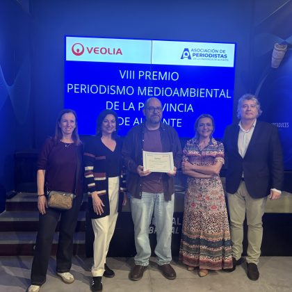 La APPA y Veolia entregan el VIII Premio de Periodismo Ambiental a José Antonio Rico