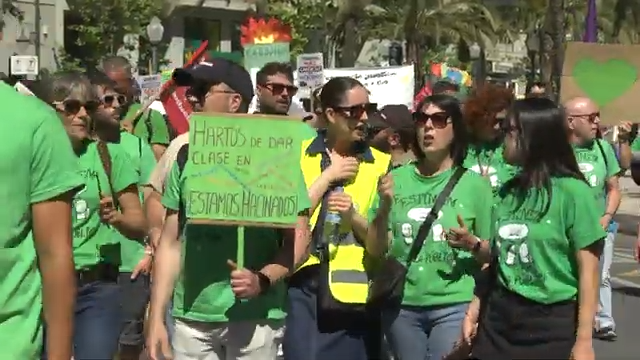 Huelga educativa en Alicante: coste para docentes