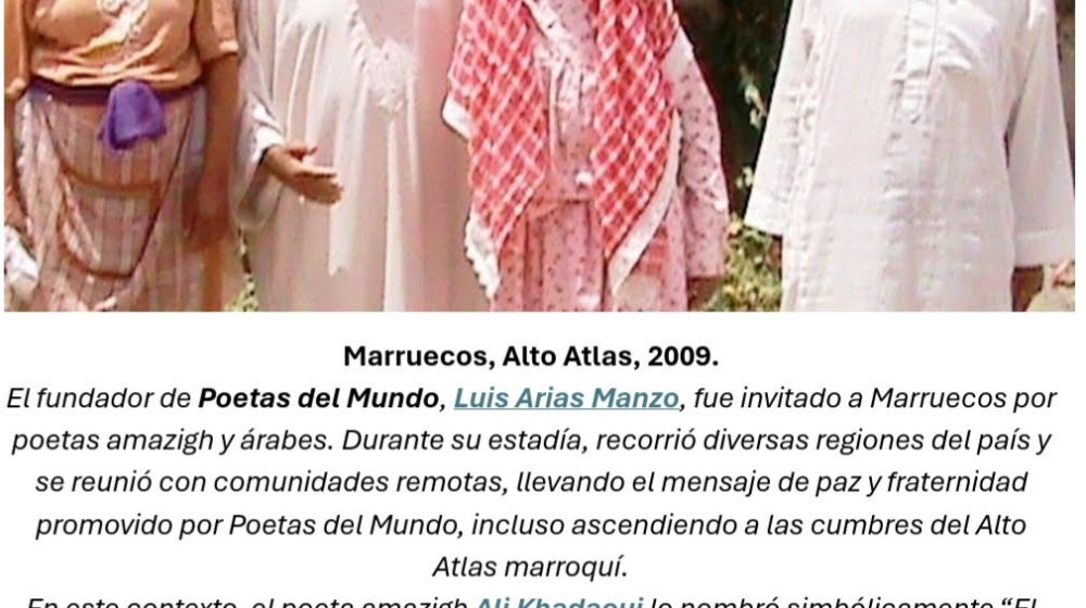 Luis Arias Manzo: uniendo al mundo a través de Poetas del Mundo