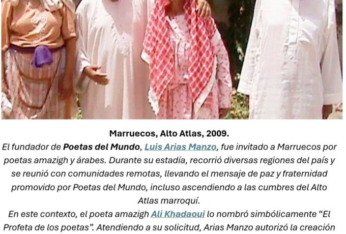 Luis Arias Manzo: uniendo al mundo a través de Poetas del Mundo