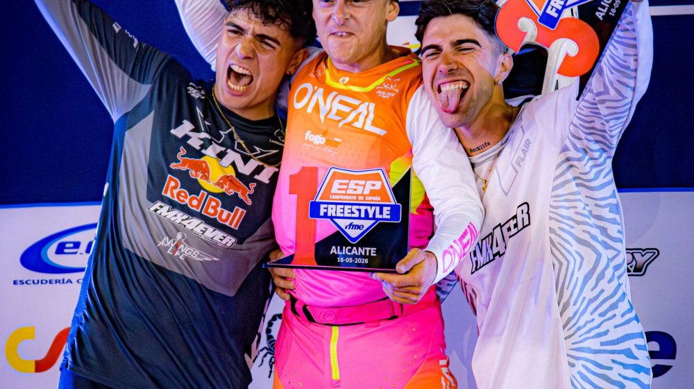 Maikel Melero gana en Alicante la primera prueba del Campeonato de España de Freestyle Motocross 2026