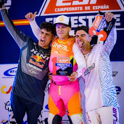 Maikel Melero gana en Alicante la primera prueba del Campeonato de España de Freestyle Motocross 2026