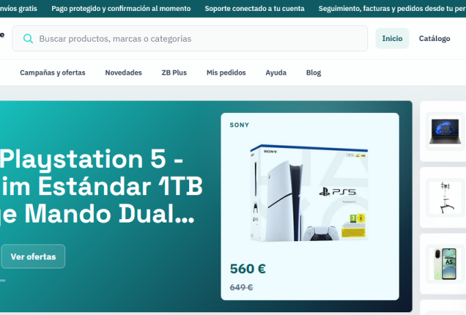 ZB Marketplace refuerza su apuesta por la tecnología con catálogo web y aplicación en Play Store