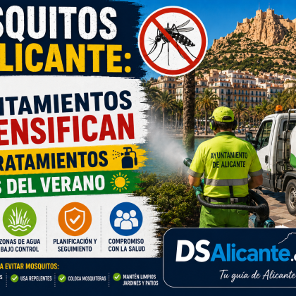 Mosquitos en Alicante verano 2026