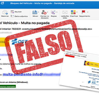 El SMS de una multa pendiente de la DGT que no debes abrir