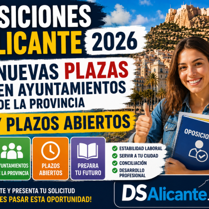 Oposiciones Alicante 2026 plazas ayuntamientos