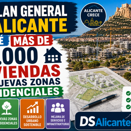 Plan General Alicante nuevas viviendas