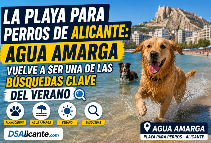 Playa para perros Agua Amarga Alicante