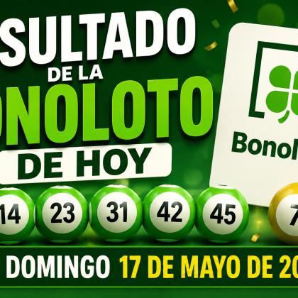 Resultado de la Bonoloto de hoy, domingo 17 de mayo de 2026