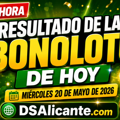 Resultado de la Bonoloto de hoy, miércoles 20 de mayo de 2026
