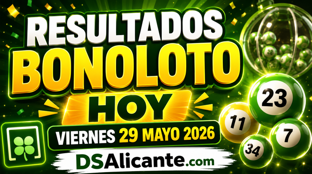 Resultado de la Bonoloto de hoy, viernes 29 de mayo de 2026