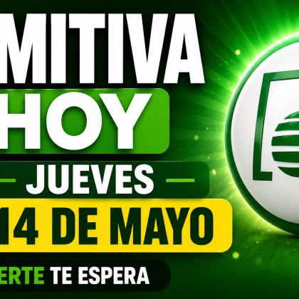 Resultado de la Primitiva de hoy, jueves 14 de mayo de 2026