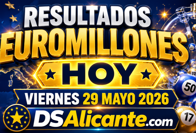 Resultado del Euromillones de hoy, viernes 29 de mayo de 2026