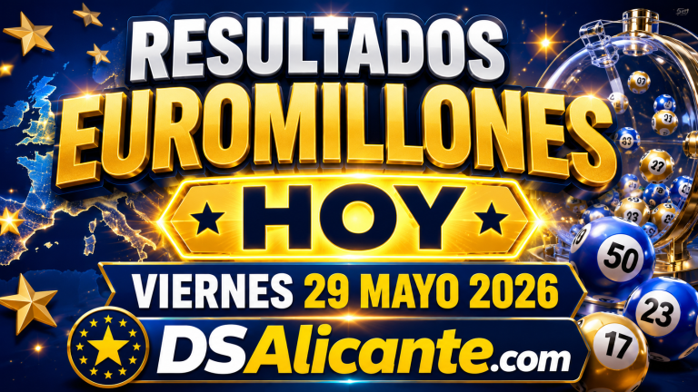 Resultado del Euromillones de hoy, viernes 29 de mayo de 2026