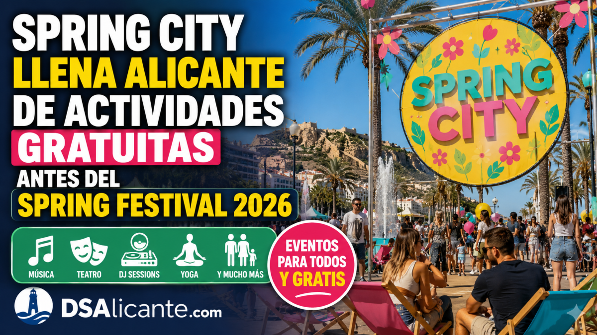 Spring City Alicante 2026 planes gratis