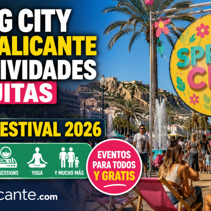 Spring City Alicante 2026 planes gratis