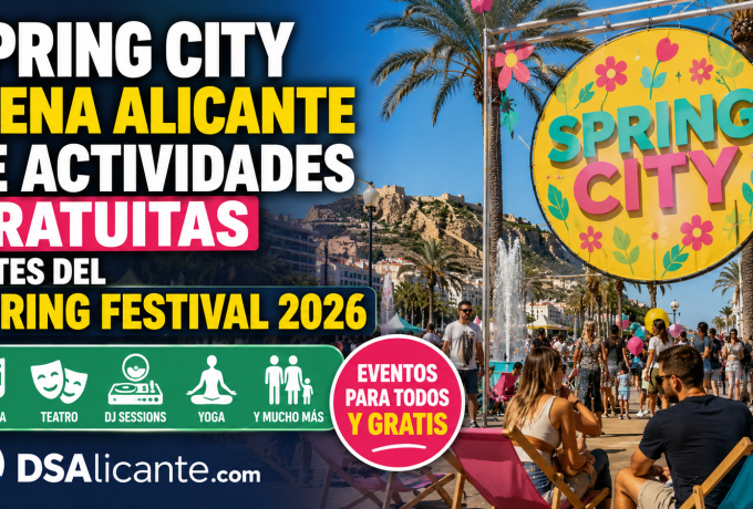 Spring City Alicante 2026 planes gratis