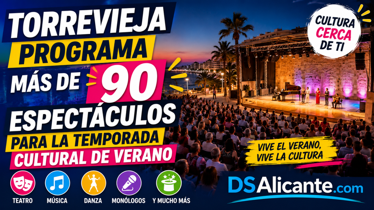 Torrevieja programa más de 90 espectáculos