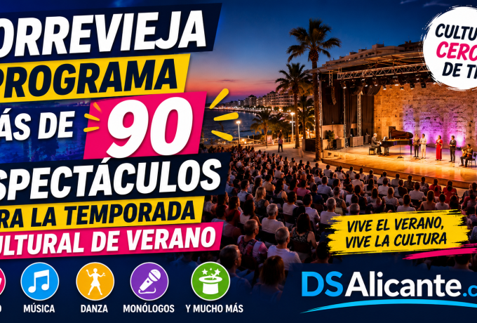 Torrevieja programa más de 90 espectáculos