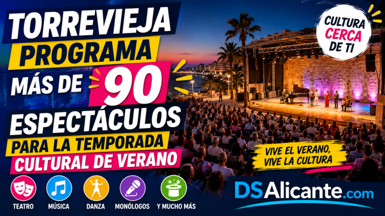 Torrevieja programa más de 90 espectáculos
