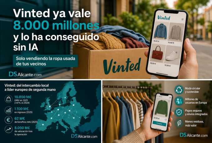 Vinted ya vale 8.000 millones vendiendo la ropa usada de tus vecinos