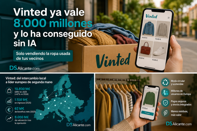 Vinted ya vale 8.000 millones vendiendo la ropa usada de tus vecinos