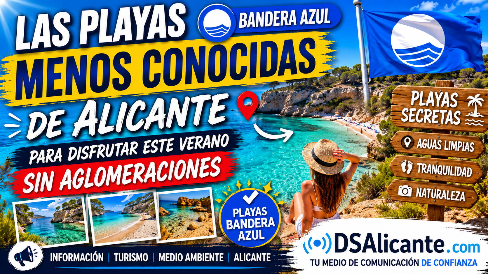 Alicante impulsa nuevas playas con Bandera Azul para 2026