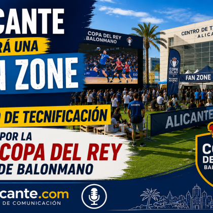 Alicante prepara fan zone de balonmano