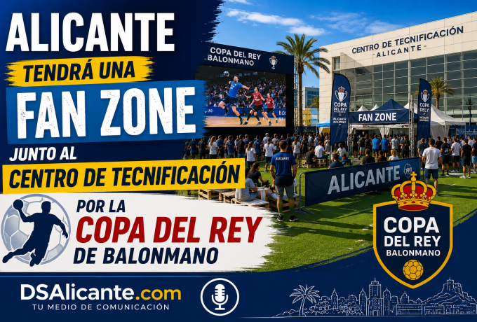 Alicante prepara fan zone de balonmano