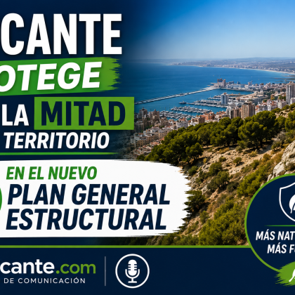 Alicante protegerá el 49% de su territorio