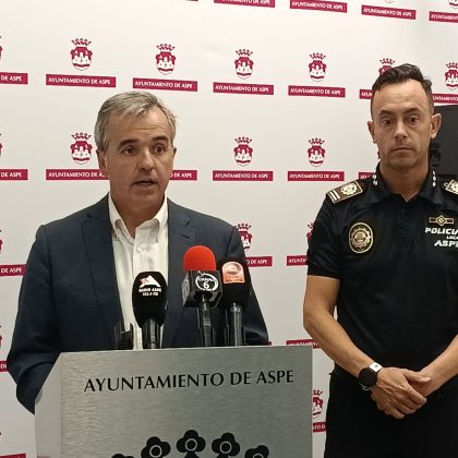 Aspe incorpora 29 nuevos agentes para reforzar la seguridad