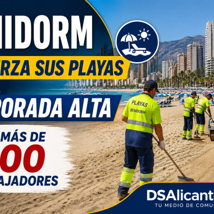 Benidorm refuerza sus playas en verano 2026