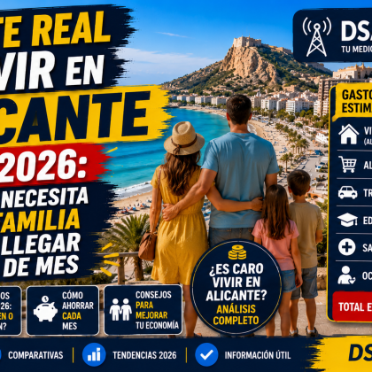 Coste de vida en Alicante en 2026