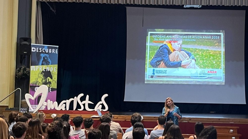 Fundación ANAR ayudó a 3.181 niños, niñas y adolescentes en riesgo en la Comunitat Valenciana durante 2025