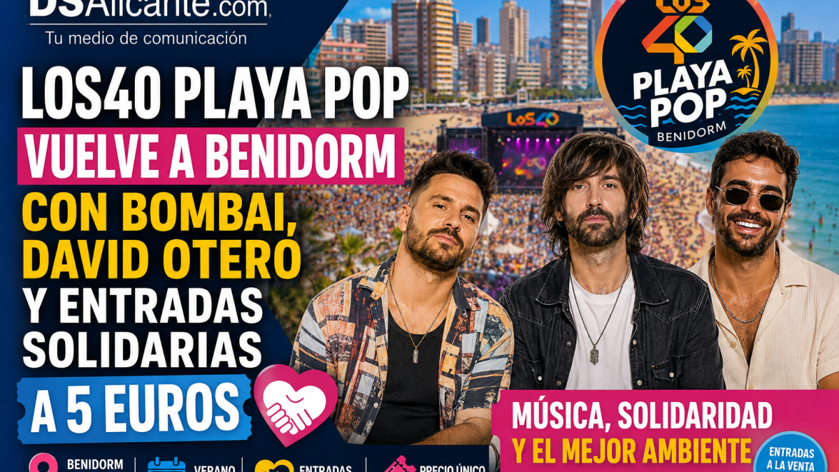 LOS40 Playa Pop Benidorm 2026