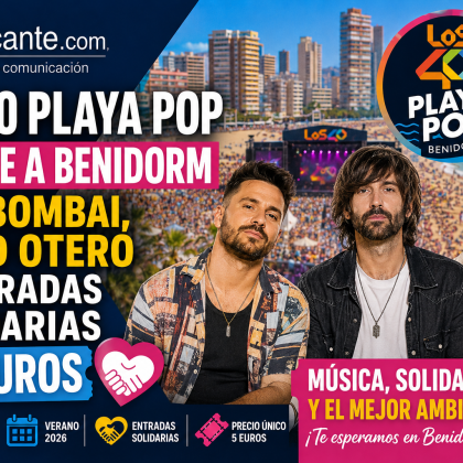 LOS40 Playa Pop Benidorm 2026