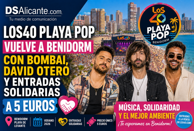 LOS40 Playa Pop Benidorm 2026