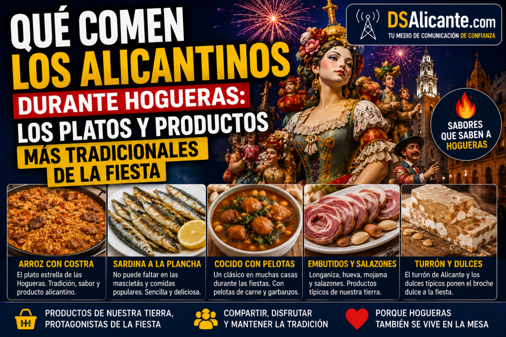 La comida típica de Hogueras que todo alicantino conoce