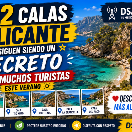 Las 12 calas de Alicante que debes visitar este verano