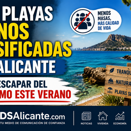 Las playas menos masificadas de Alicante para escapar Turismo