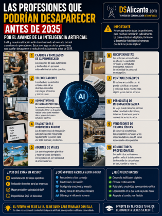 Las profesiones que podrían desaparecer antes de 2035