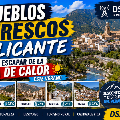 Los pueblos más frescos de Alicante para este verano