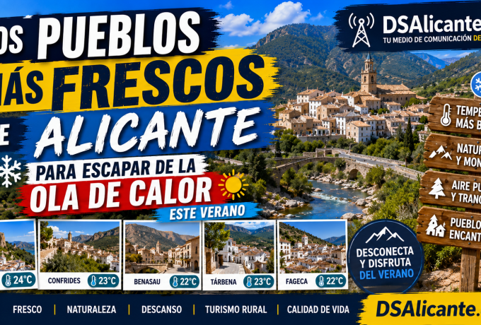 Los pueblos más frescos de Alicante para este verano