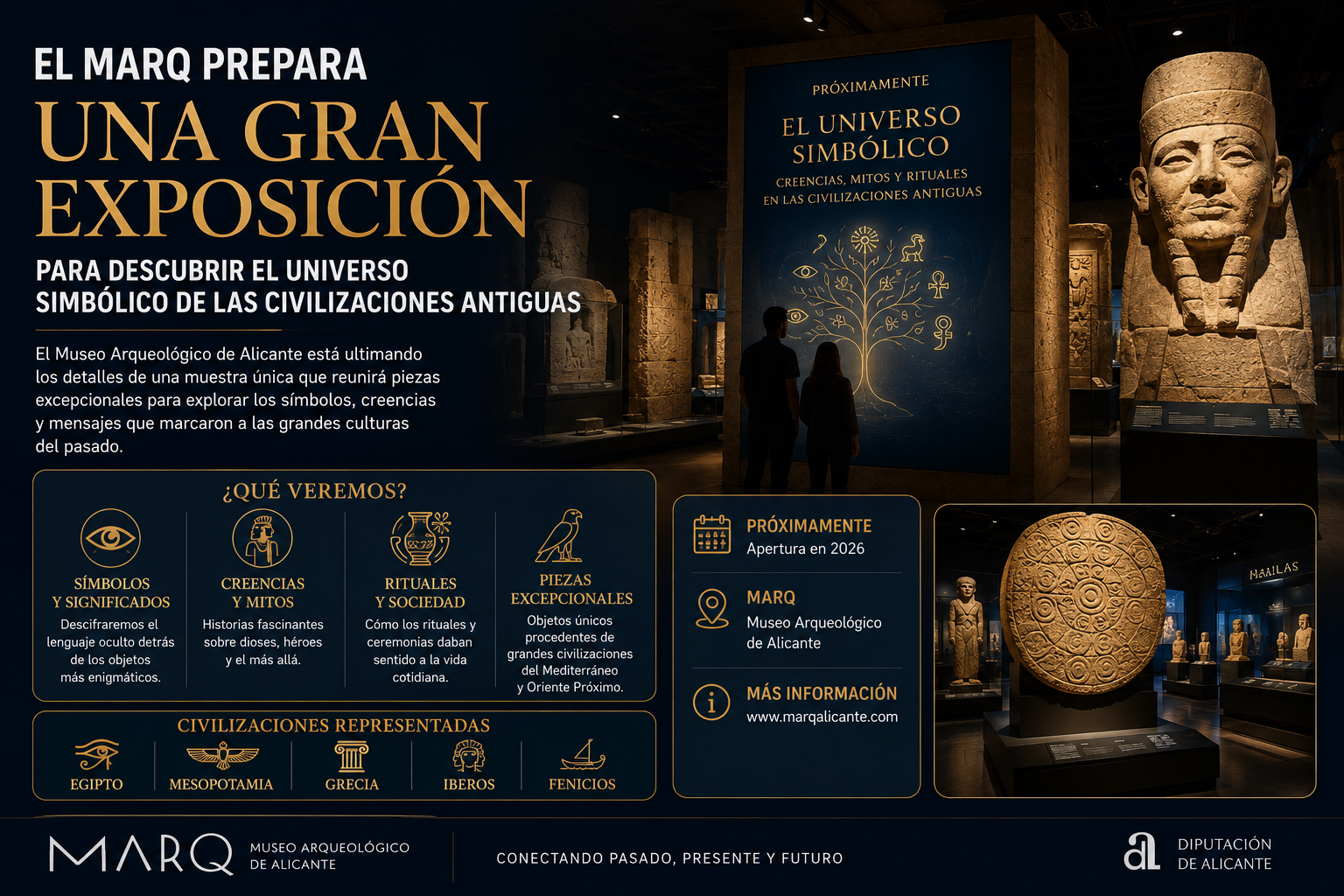 MARQ Alicante: un recorrido por el simbolismo de las antiguas civilizaciones