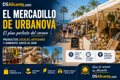 Mercadillo de Urbanova: el plan de verano que gana protagonismo en Alicante