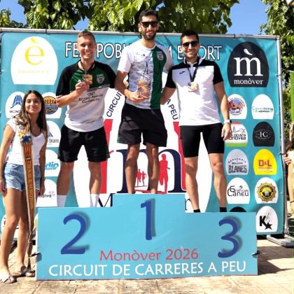 Pedro Esteban logra un doble oro autonómico y lidera una nueva jornada de éxitos del Club Atlético Novelda Carmencita