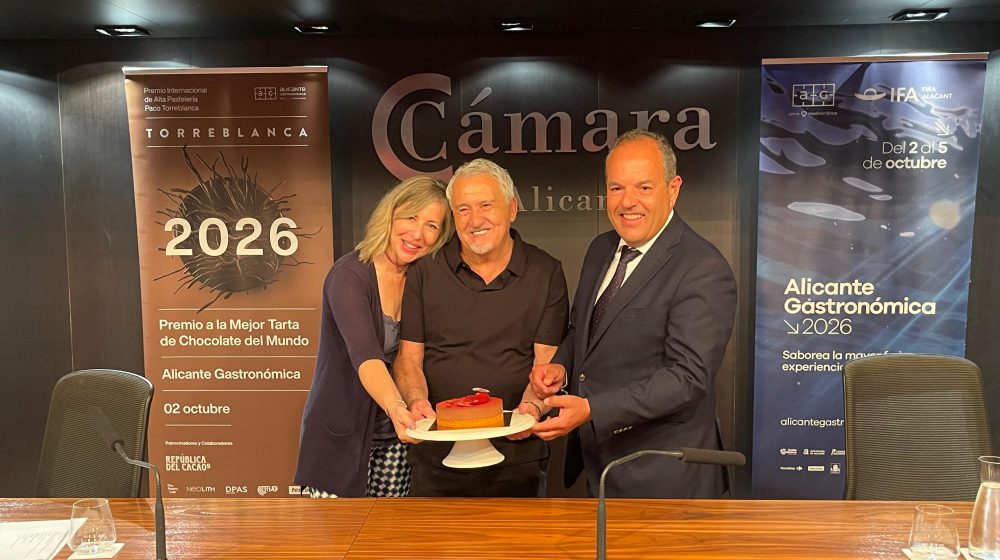 Alicante Gastronómica pone a la provincia en el mapa mundial de la alta pastelería gracias a la III edición del concurso a la mejor tarta de chocolate Paco Torreblanca