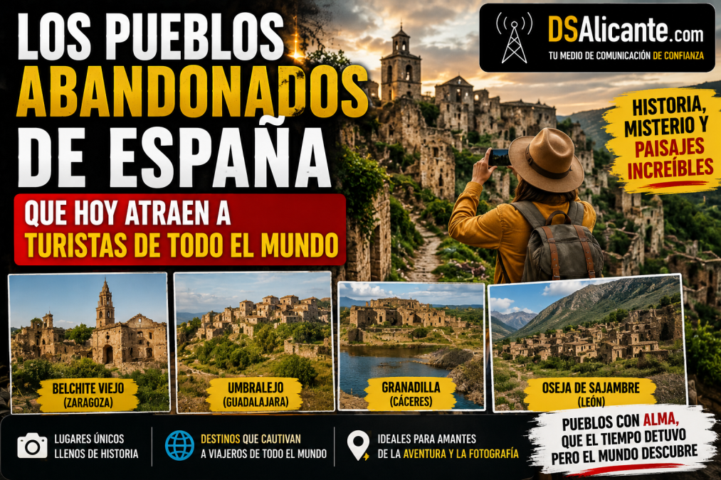 Pueblos abandonados de España que hoy atraen turistas