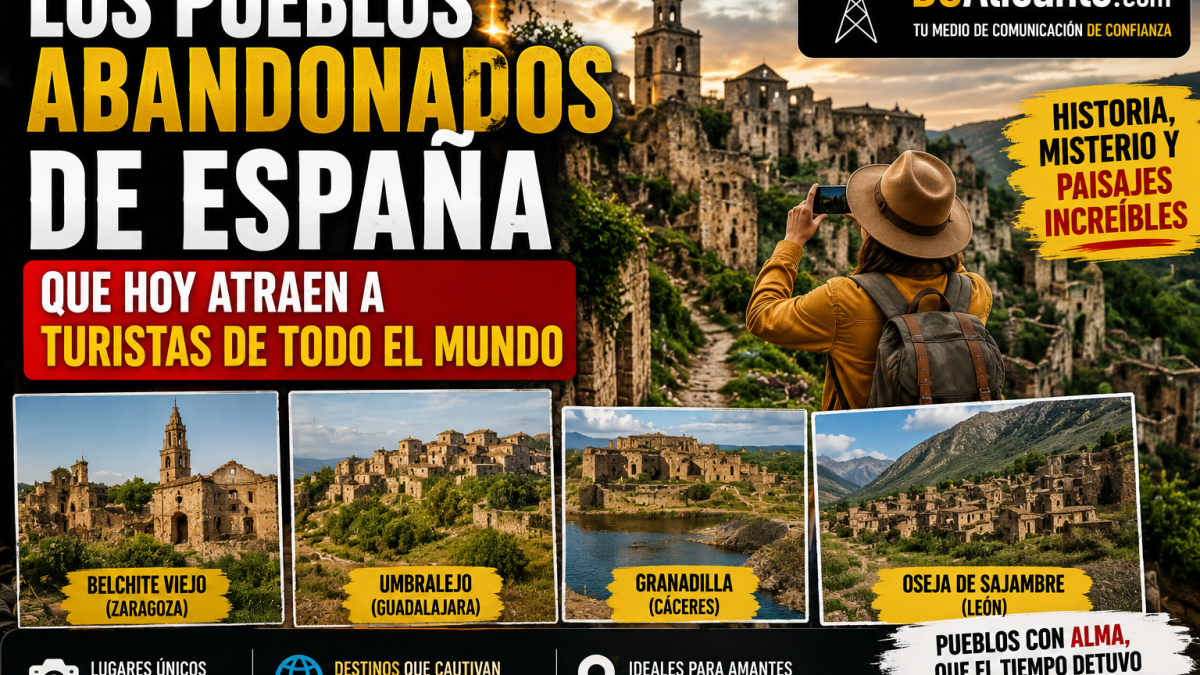 Pueblos abandonados de España que hoy atraen turistas